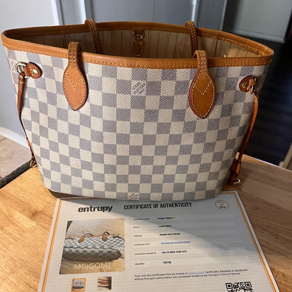 Authentic Louis Vuitton PM Neverfull